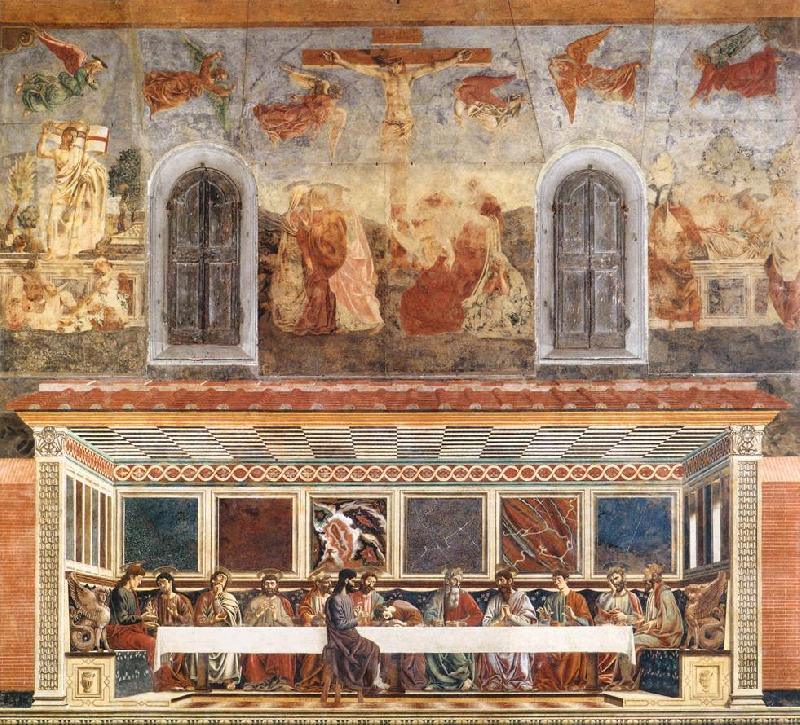 Andrea del Castagno Last Supper and Stories of Christ's Passion oil painting picture